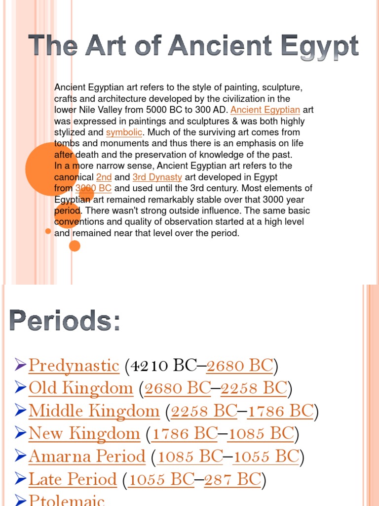 Overview of Ancient Egyptian Art | PDF | Ancient Egypt | Isis