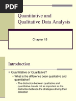 Week 5, Unit 2 Quantitative and Qualitative Data Analysis