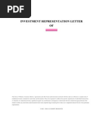 Download Investment Representation Letter by Diego Antolini SN158243810 doc pdf