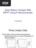 Solar Battery Charger With MPPT Using Microcontroller