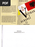 Dr Nikola Zutic- Vatikan i Albanci