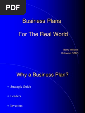Business Plan OutlineF-1!8!04