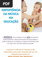 Importância da Música na Educação