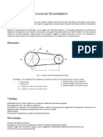 FAJAS DE TRANSMISIÓN (Unsa Mecánica)