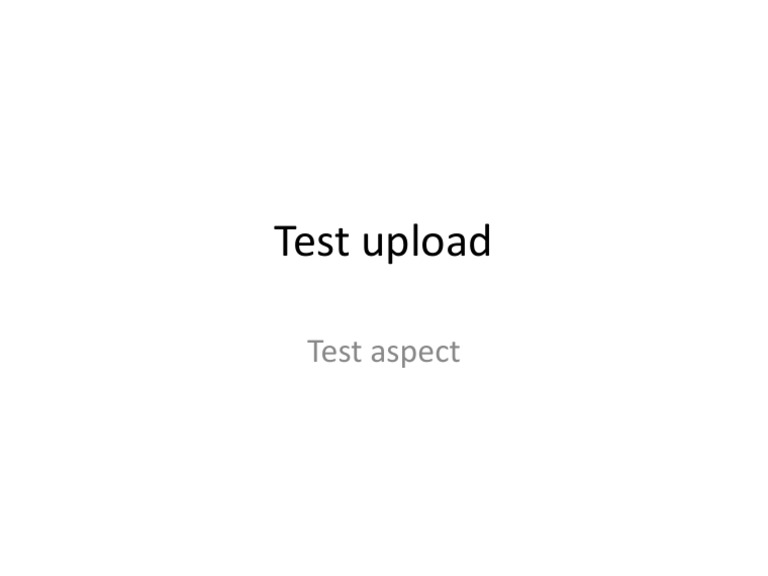 Test | PDF