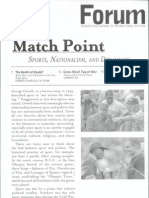 Match Point: Sports, Nationalism, and Diplomacy