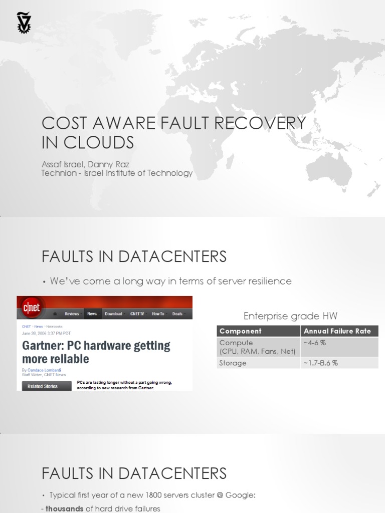 Cost-Aware Fault Recovery Strategies | PDF | Data Center | Cloud Computing