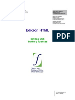 10 Edicion HTML Estilos-Edicion HTML Texto y Fuentes