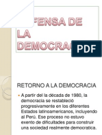 Defensa de La Democracia - PPTX Original