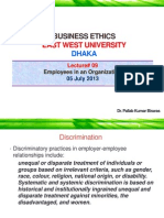 Business Ethics - Lecture 9 - 050713