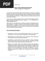 Atlantic Yards Construction Alert August 5, 2013