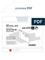 Manual de Instrucciones CASIO SA 35 S