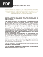 Customs Fines for Misdeclaration Errors | PDF | Fee | Taxes