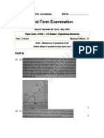 Engineering Mechanics - Etme-110 - 2004 May - End Term