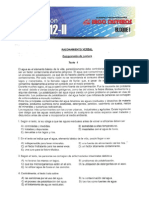 Examen de Admision Unac-2012 Ii PDF