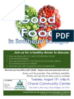 Good and Health Food in Southeast Raleigh-8-13-13 