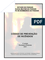 Codigo Prevencao Incendio 2001