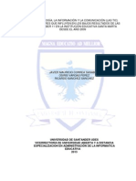 Factores Que Influyen en Los Bajos Resultados de Las Pruebas Saber 11 en La Institución Educativa Santa Marta Desde El Año 2009