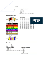 Resistors: Resistors in Series Resistors in Parallel