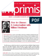 2006 07 Imprimis Free To Choose: A Conversation With Milton Friedman