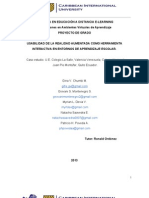 Tesis de Grado Realidad Aumentada en La Educaión PDF