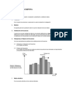 ESTADISTICA DESCRIPTIVA