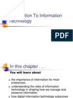 Introduction To Information Technology