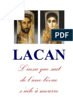 seminário inédito de lacan