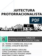 Arquitectura Protorracionalista