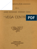 Estatutos de La S.a. Vega Central 1911