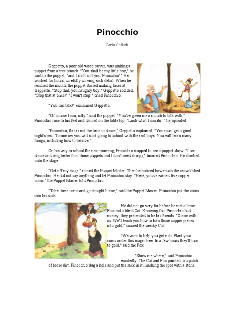Pinocchio | PDF