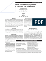 AntibioticProphylaxis For Dental Patient