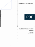 Mathematical Analysis - Apostol t.m.