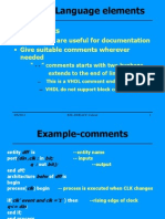 VHDL Language Elements