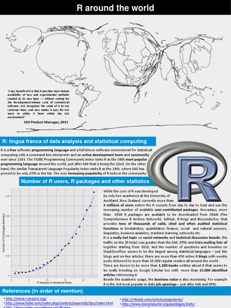 Informative Leaflet On The Open-Source R | PDF | Sas (Software ...