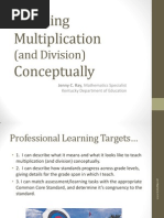 Teaching Multiplication and Division Conceptually Grades 3-5