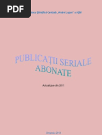 Download Publicatii seriale bscasm by bscasmalupan SN158417571 doc pdf