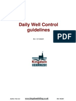Well Control Guidelines
