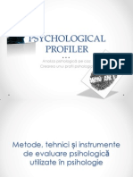 Profil Psihologic