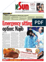 Thesun 2009-05-25 Page01 Emergency Sitting An Option Najib