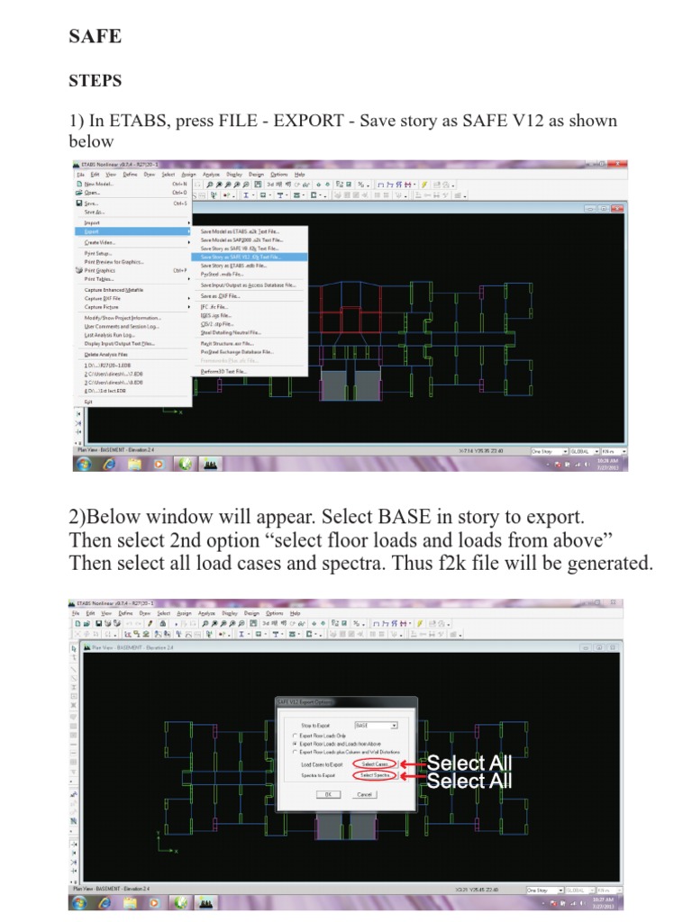 Importing and Defining Properties in SAFE | PDF