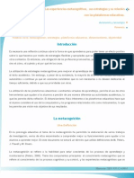 Plataformas y Metacognicion PDF