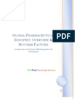 Global Pharmaceutical Industry-Overview and Success Factors