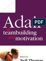6840146 the Concise Adair on Team Building and Motivation
