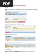 Adobe Forms - Create Table (Using Subform)