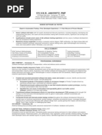 Sample Resume - Experienced QA Tester