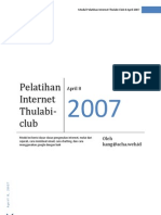 Download Modul Pelatihan Internet by neoscout SN15846261 doc pdf