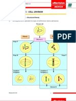 Cell Division: Paper 2 (Section A - Structured Items) 1. Parent Cell