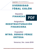 Reestructuracion Financiera