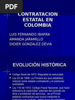 Contratacion Estatal en Colombia